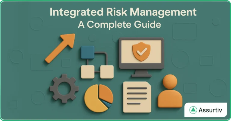 Integrated Risk Management mentioned with multiple graphic designs