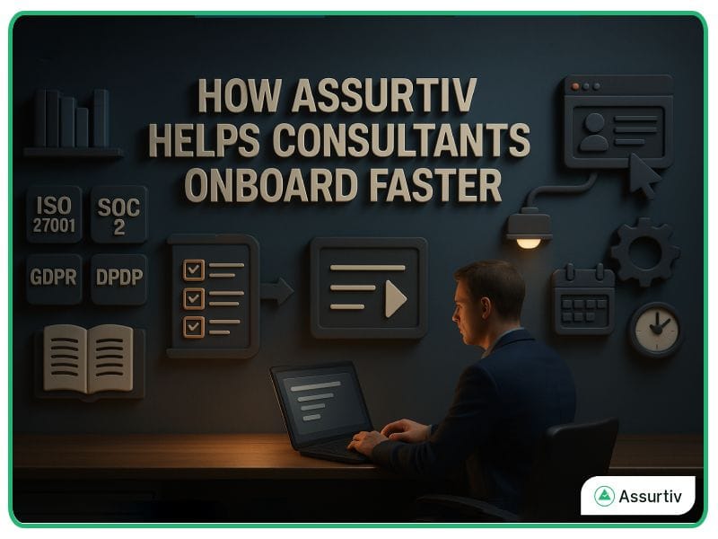 An Assurtiv consultant helps in faster client onboarding process
