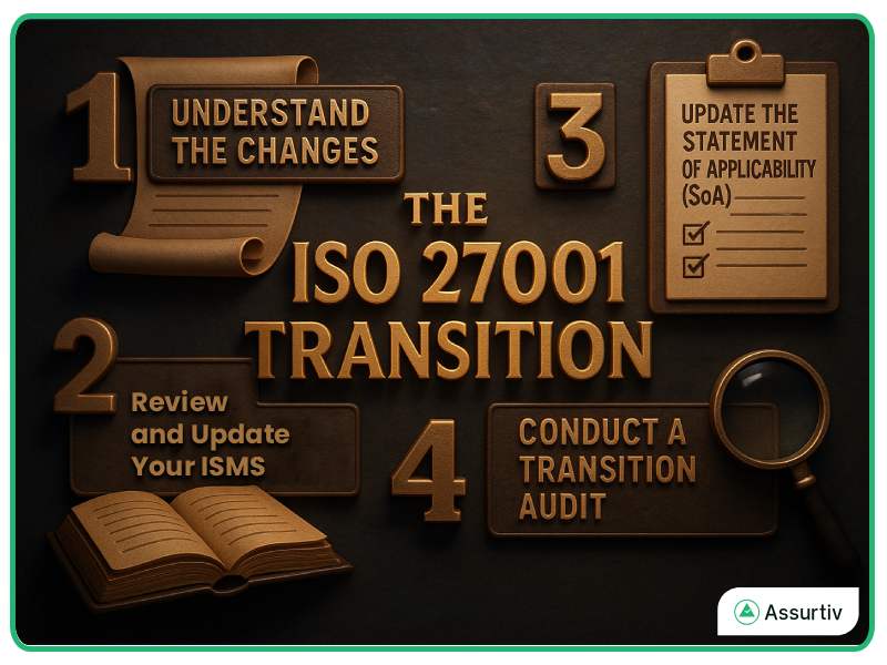 ISO 27001 transition updates involve