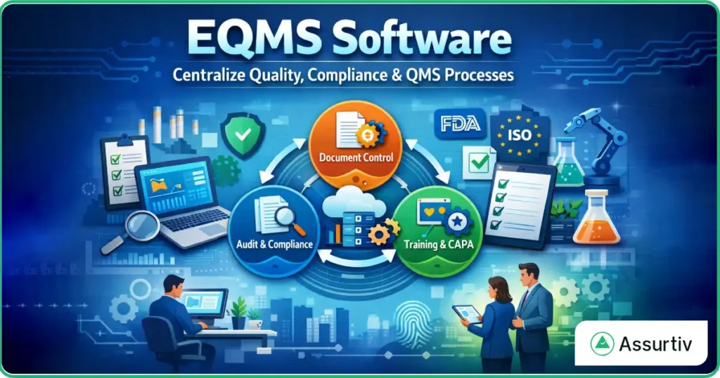 EQMS Software: Centralize Quality, Compliance & QMS Processes