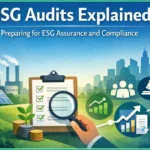 Monitoring a report with ESG Audit by an employee