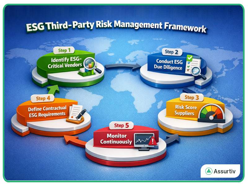 ESG Third Party Risk Management Frameworks explained graphically
