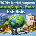 ESG third-party Risk Management discuss by two business leaders, showing graphically