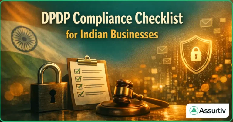 DPDPA Compliance Checklist focusing Indian business securities