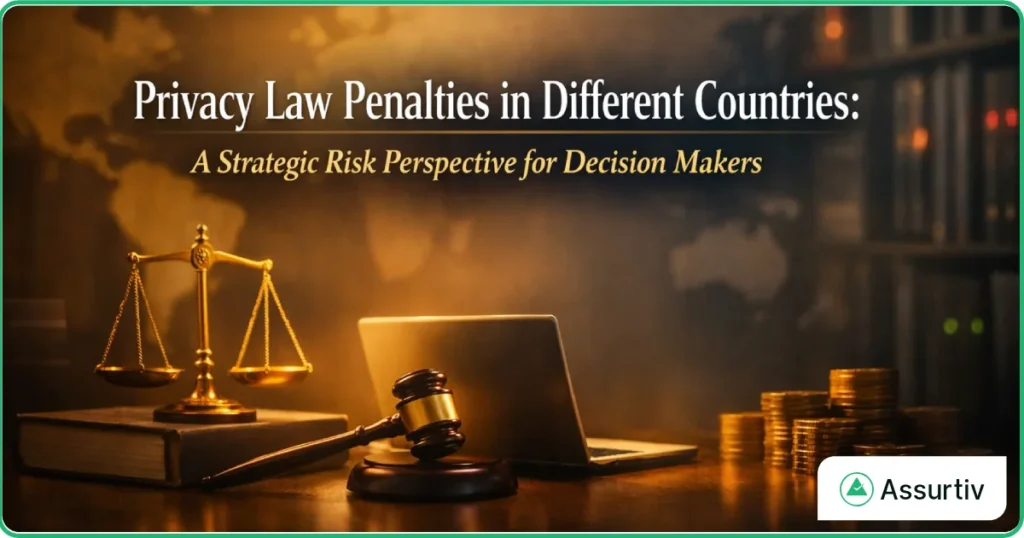 Privacy law Penalties in different countries described