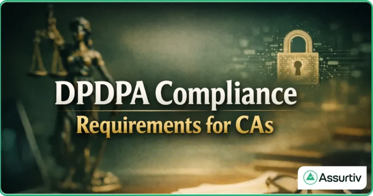 DPDPA compliance requirements for CAs