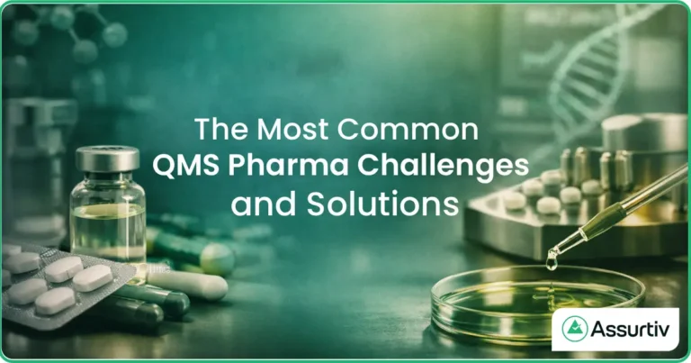 QMS Pharma challenges and solutions described with display medicines